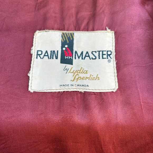 Gorgeous Vintage  Blue Velvet Coat, size approx 6 - Picture 15 of 16